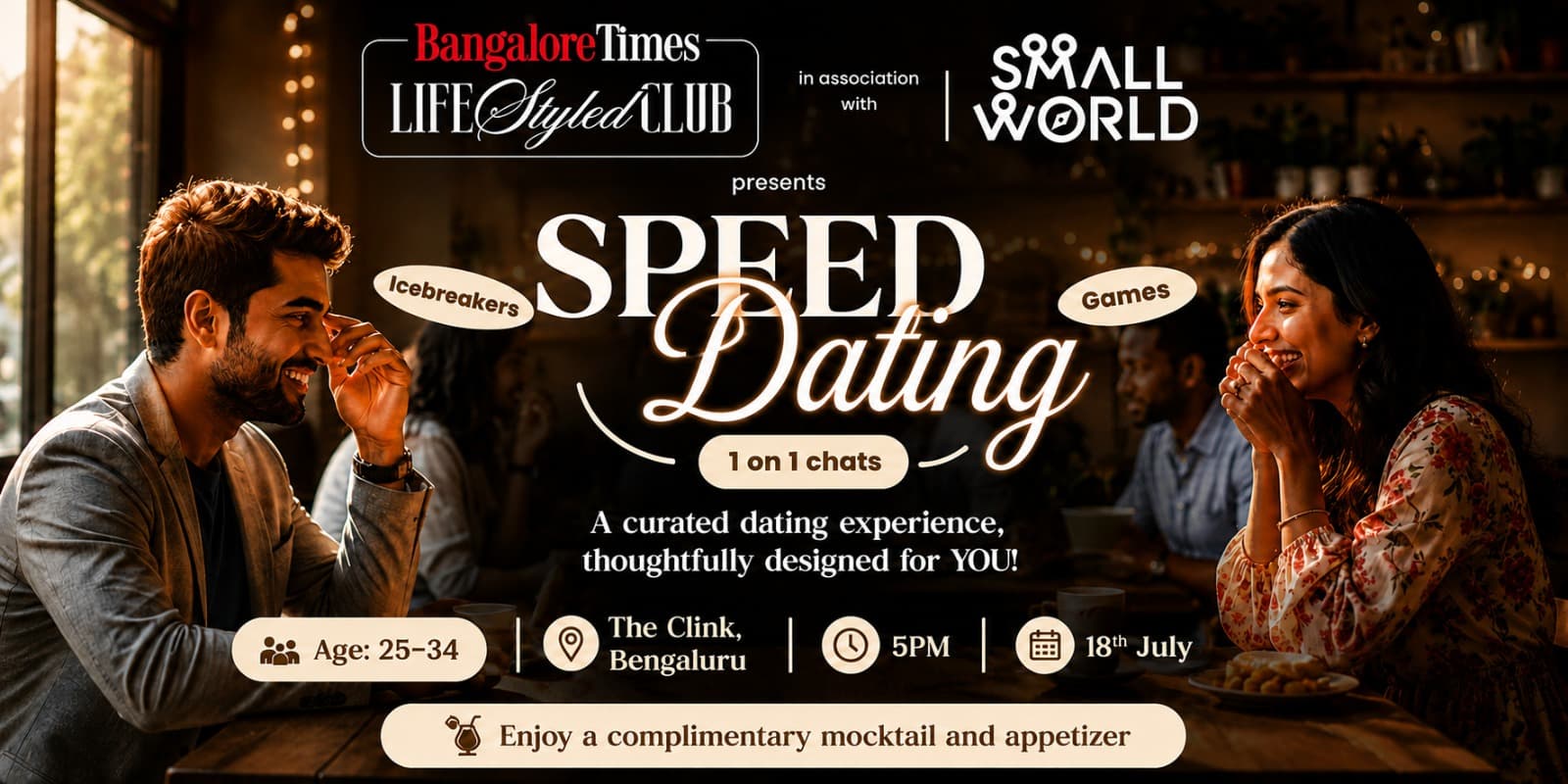 Speee Dating @clink Cafe | Slide 1