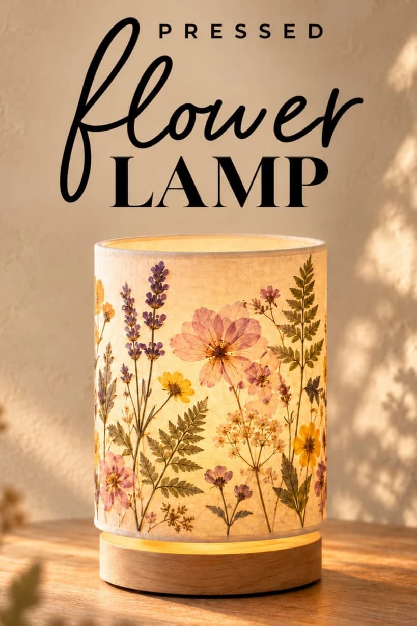 Pressed Flower Lamp | Slide 1