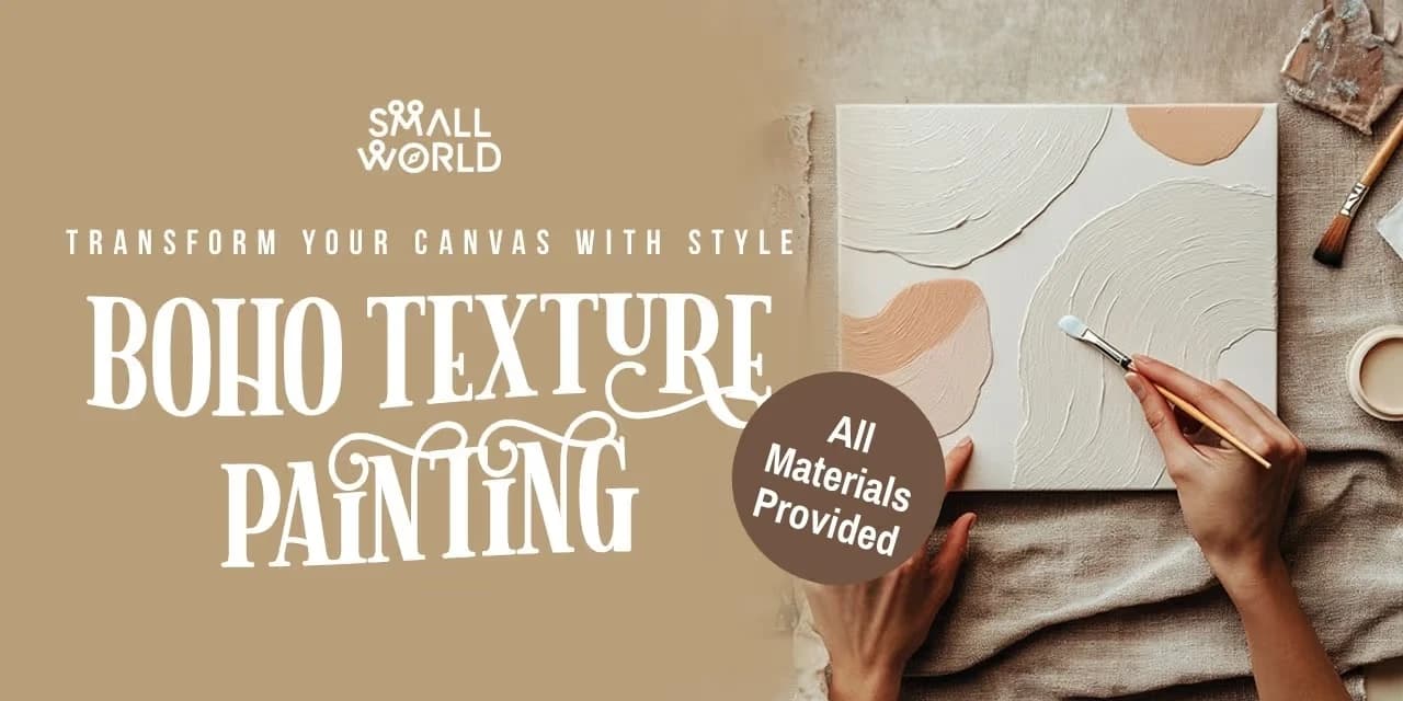 BOHO Texture Painting | Slide 1