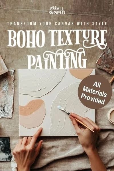 BOHO Texture Painting | Slide 1