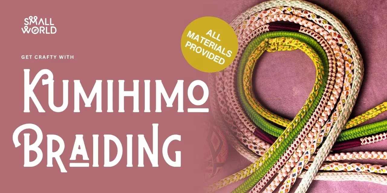 Japanese Kumihimo Braiding | Slide 1