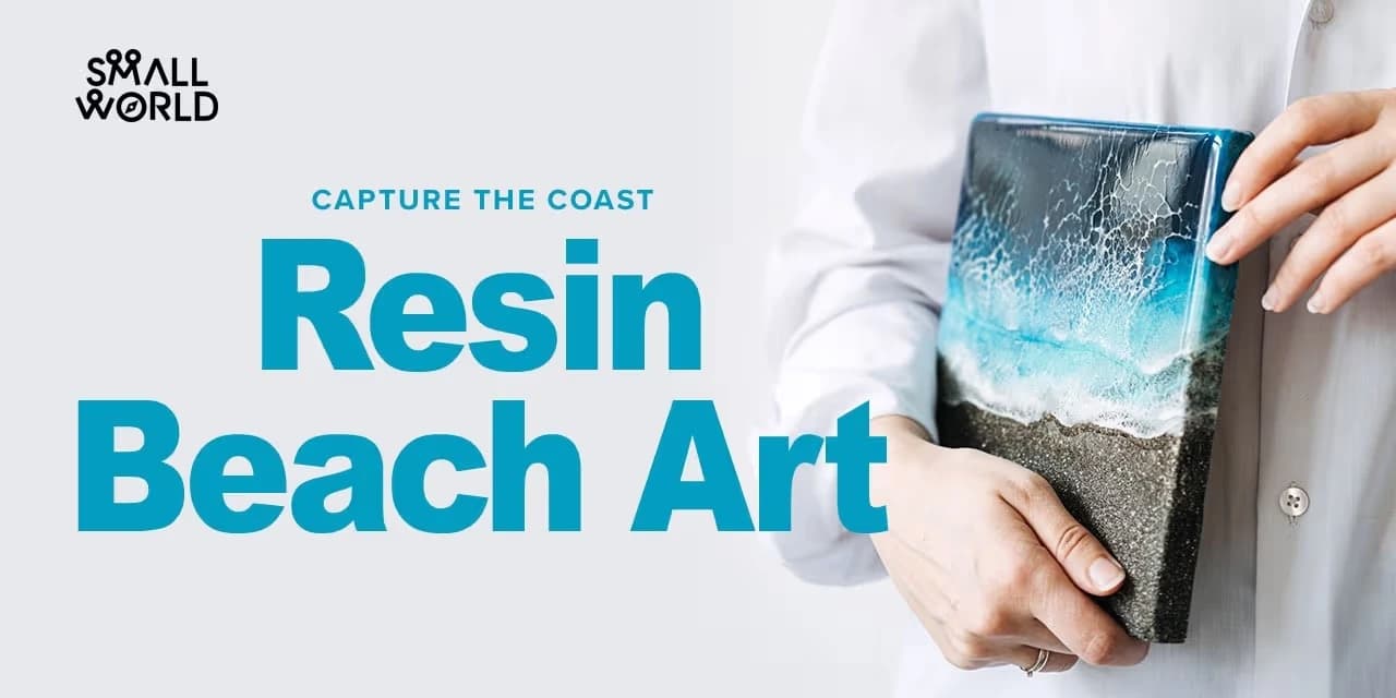 Resin Beach Art | Slide 1