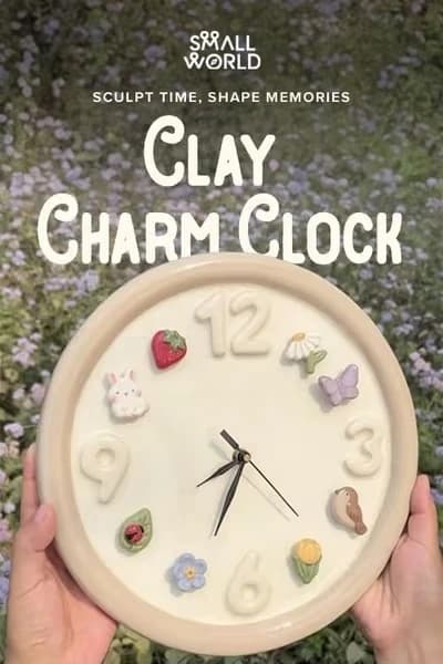 Clay Charm Clock | Slide 1