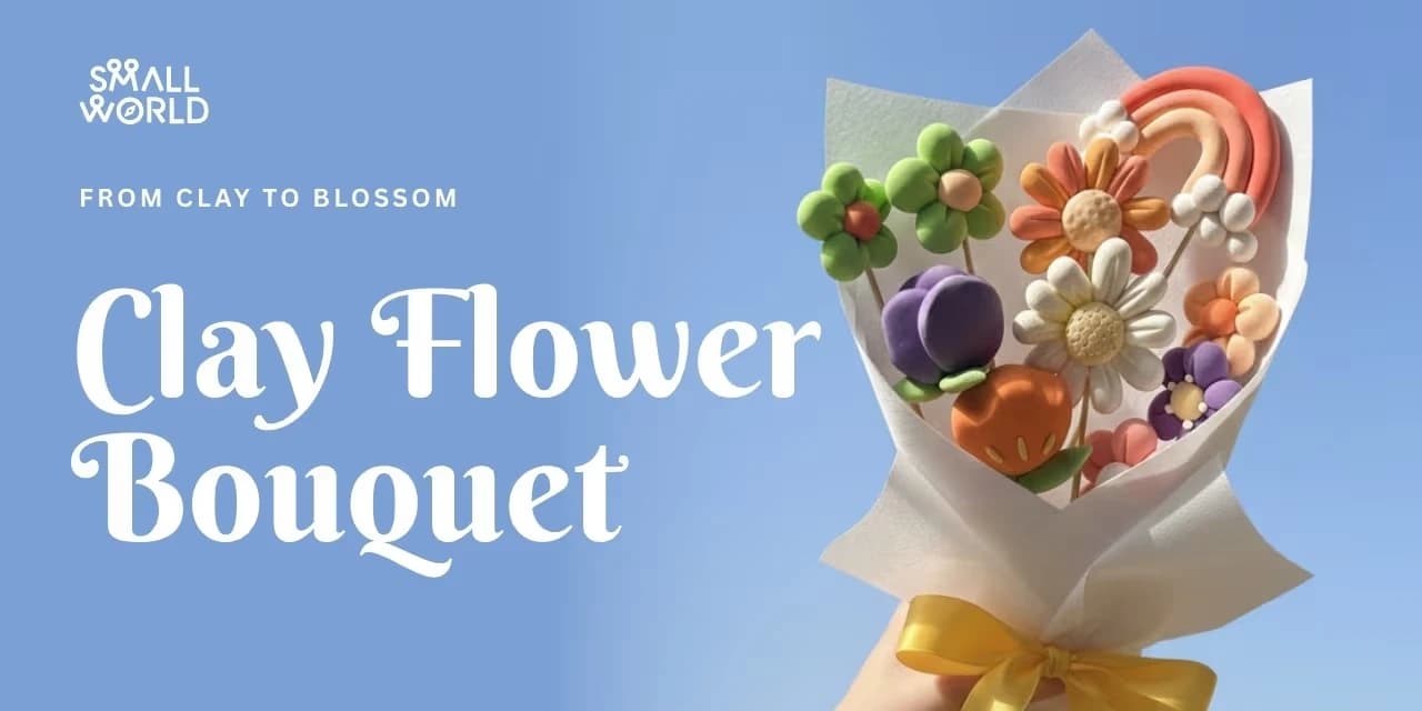 Clay Flower Bouquet | Slide 1