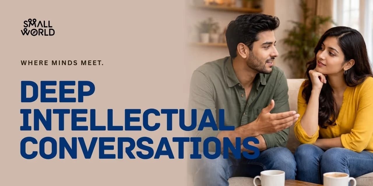 Deep Intellectual Conversations | Slide 1