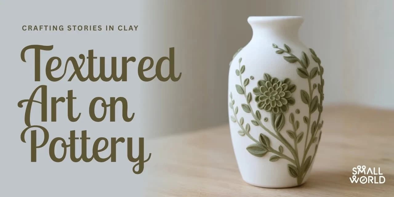 Texture Art on Pottery | Slide 1