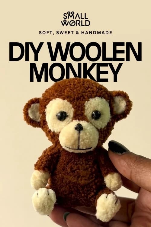 DIY Woolen Monkey | Slide 1