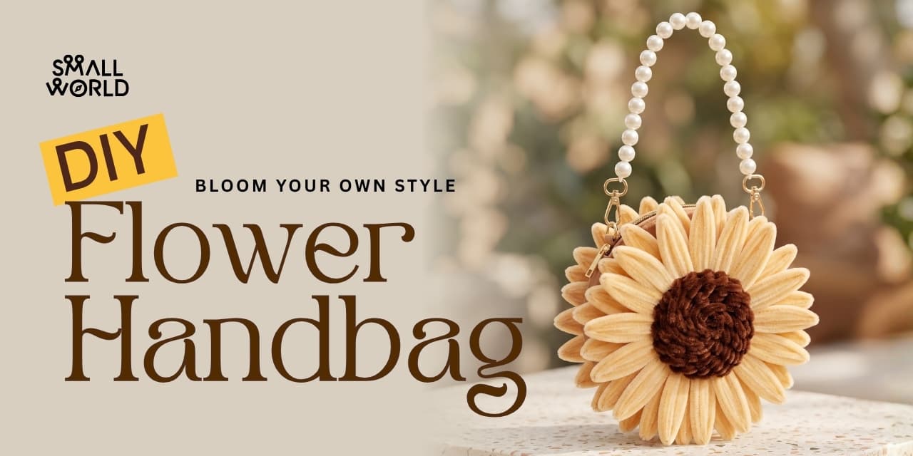 Diy flower handbag | Slide 1