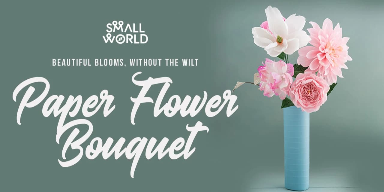 Paper Flower Bouquet | Slide 1