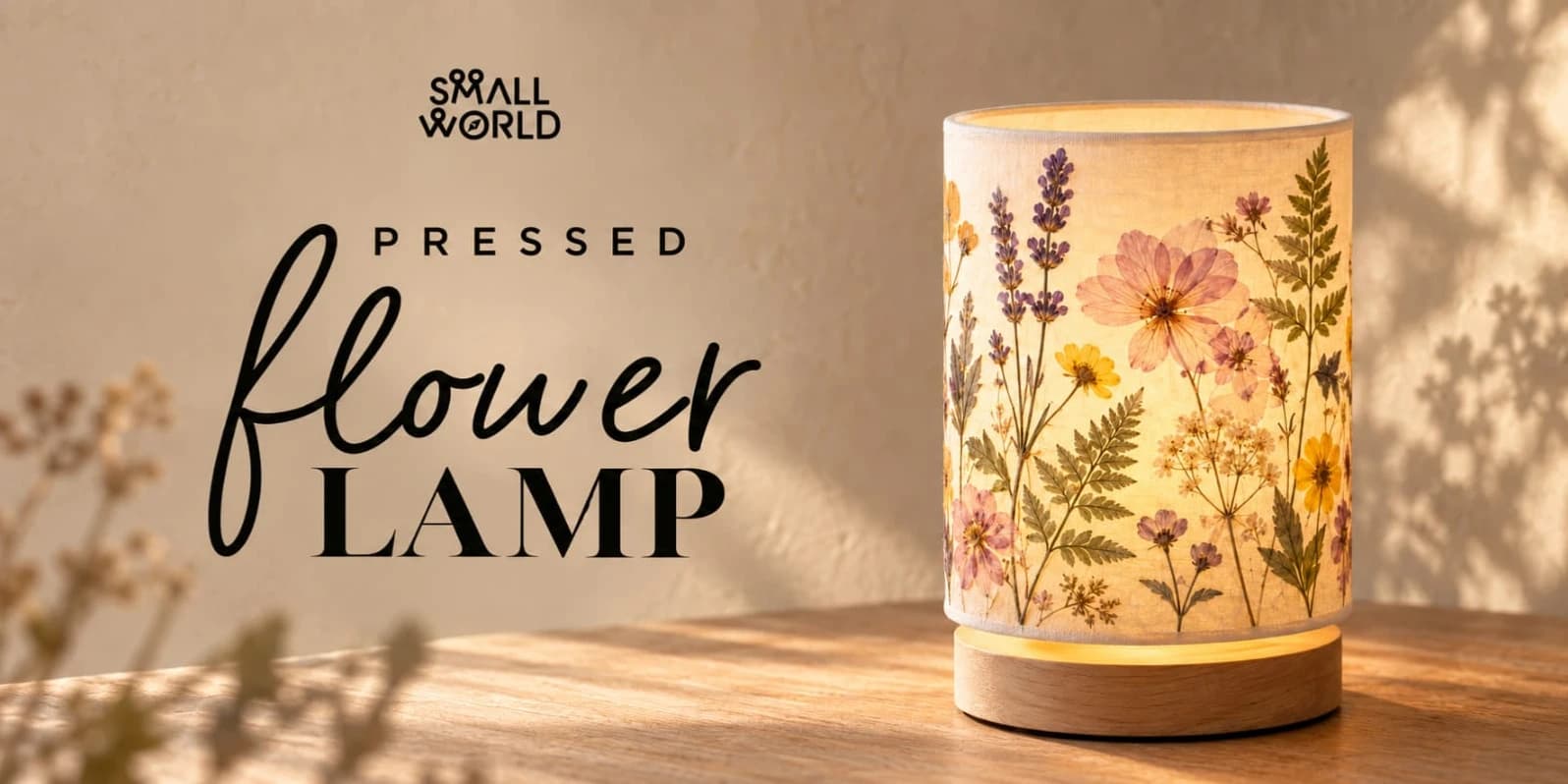 Pressed Flower Lamp | Slide 1